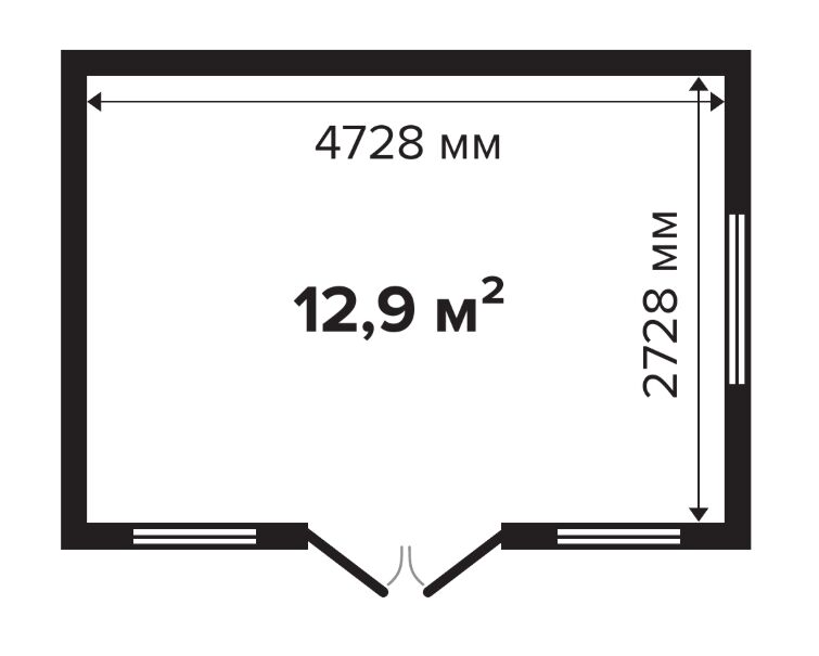 Хозблок 13 Комфорт (брус 44 мм) ТН купить в Санкт-Петербурге