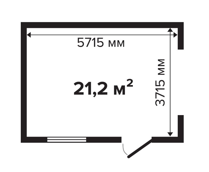 Гараж 21 Комфорт (брус 44 мм) купить в Санкт-Петербурге