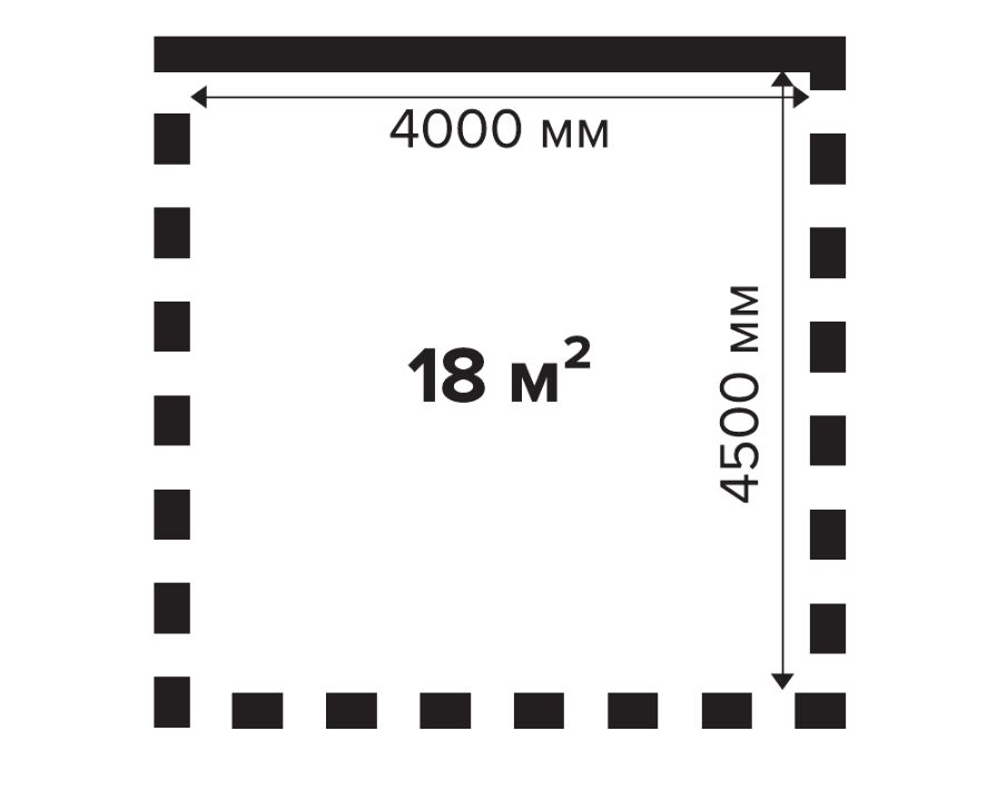 Беседка 18 двускатная Стандарт (брус 44 мм) ТН купить в Санкт-Петербурге