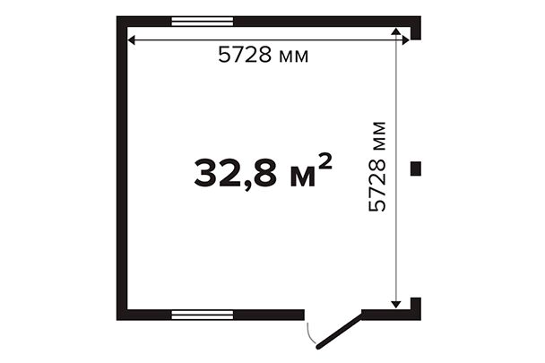 Гараж 32 Комфорт (брус 44 мм) ТН купить в Санкт-Петербурге
