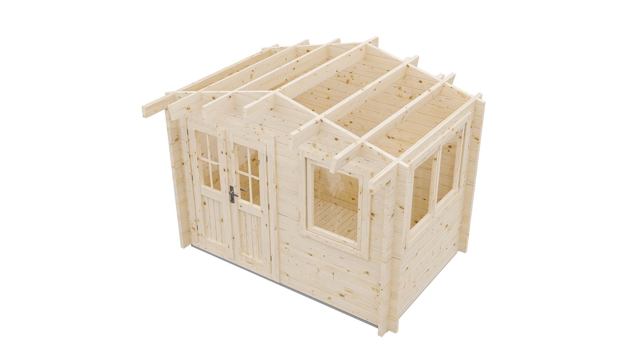 Дом садовый 4 Комфорт (брус 44мм) ТН купить в Санкт-Петербурге