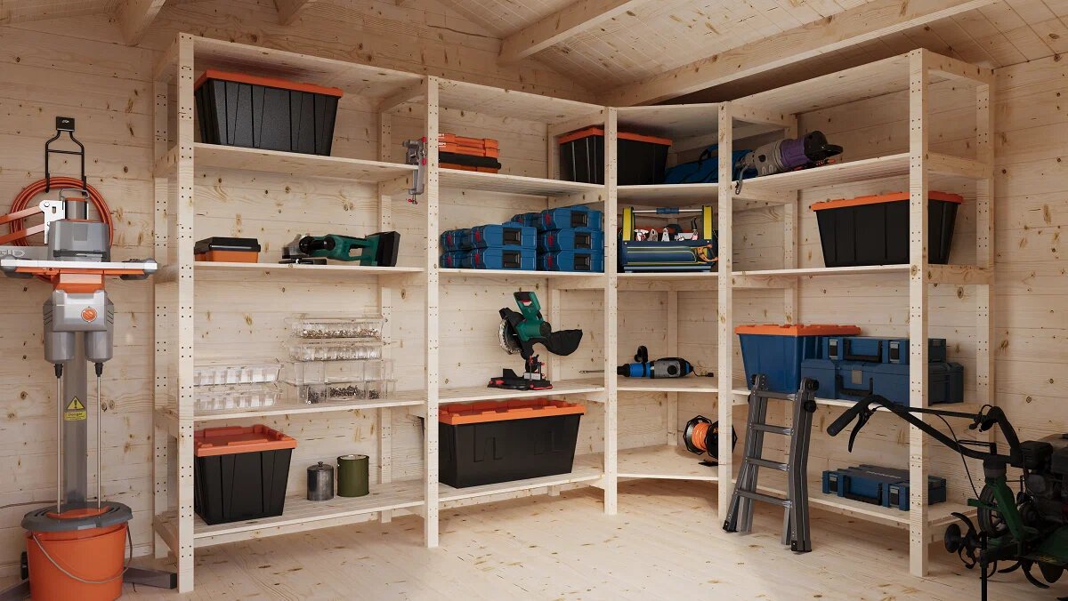 Хозблок 10 Стандарт (брус 44 мм) ТН купить в Санкт-Петербурге