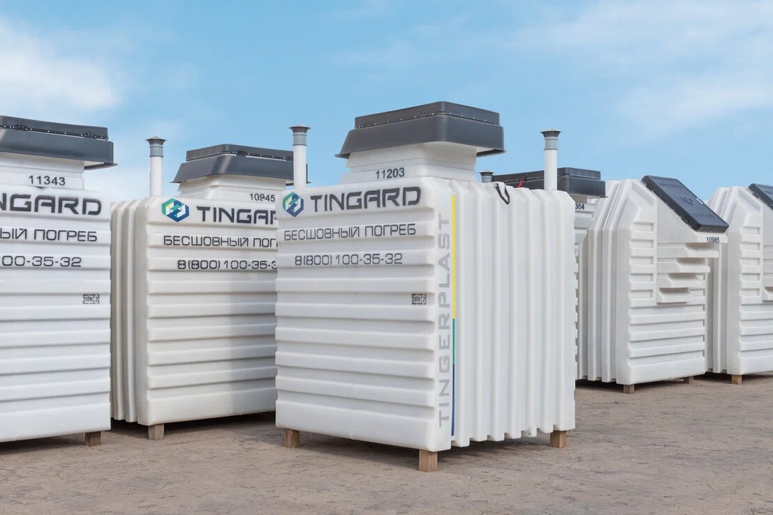 Емкость бесшовная Тингард OPTIMUM M 1900х1900х2100 (2700)мм купить в Санкт-Петербурге