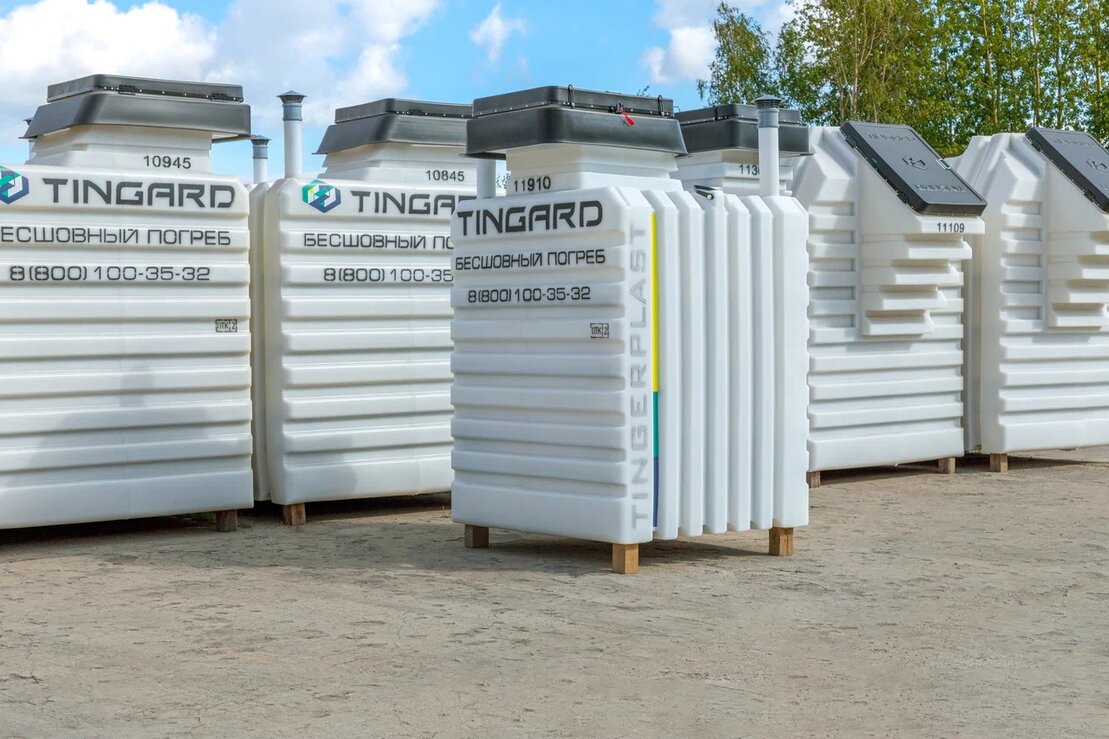 Емкость бесшовная Тингард OPTIMUM S 1500х1500х1900 (2500)мм купить в Санкт-Петербурге