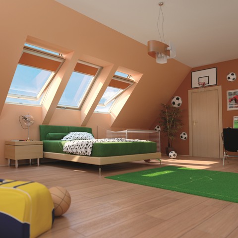 Мансардное окно Fakro PROFI, FTP-V U4 c вентклапаном и технологией thermoPro 55х78 см купить в Санкт-Петербурге