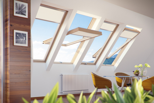 Мансардное окно Fakro (Факро) FYP-V U3 proSky с приподнятой осью открывания 94х160 см купить в Санкт-Петербурге