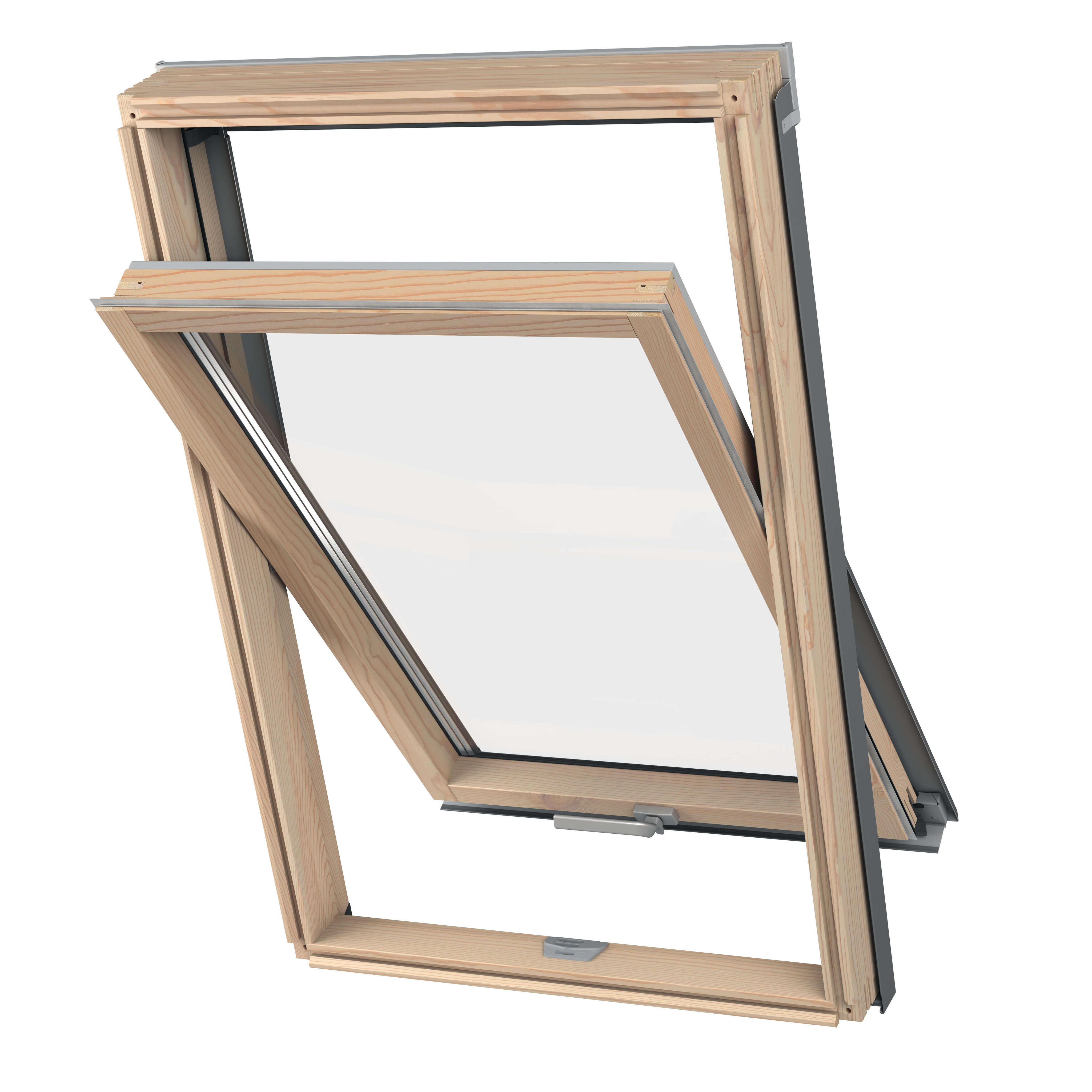 KAА C4A B1500 55х98см (ручка снизу) Окно мансардное Dakea купить в Санкт-Петербурге