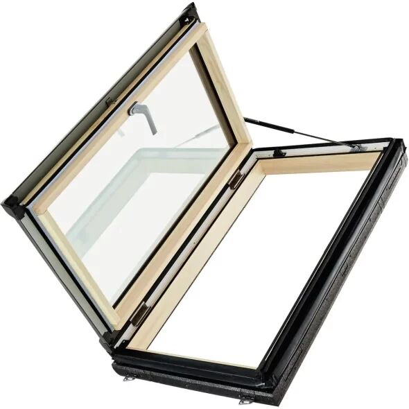 Люк кровельный R35_ 054/098 H2DR с термоблоком дерево однакамерный Roto купить в Санкт-Петербурге