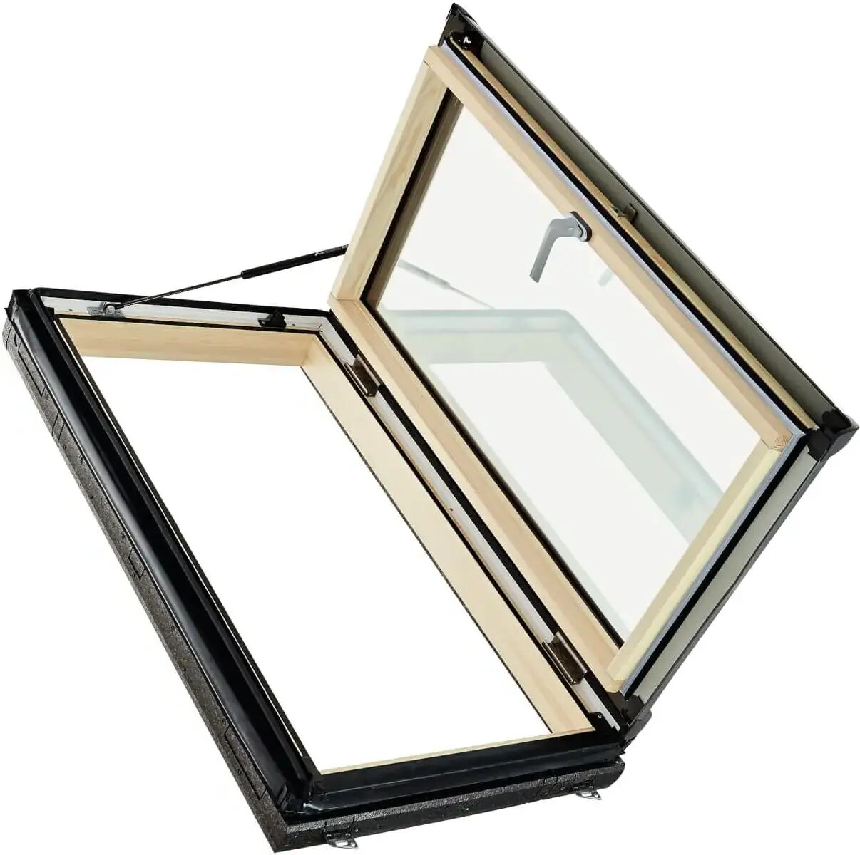 Люк кровельный R35_ 065/118 H2DL с термоблоком дерево однакамерный Roto купить в Санкт-Петербурге