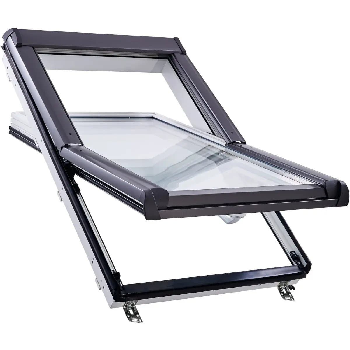 Окно мансардное R45_ 074/118 K100L5 пластик с вент.клапаном однакамерное Roto купить в Санкт-Петербурге