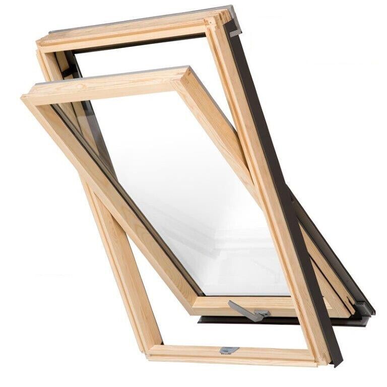 RoofLITE DPY S6A B900 114х118см Окно мансардное РуфЛАЙТ (ручка снизу) купить в Санкт-Петербурге