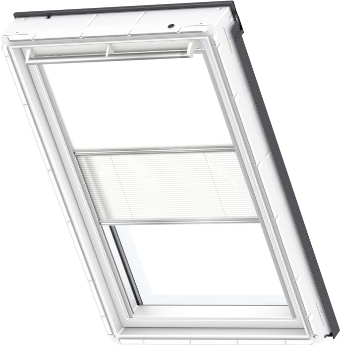 Затемняющая штора-плиссе Velux DFD МК06 78*118 белая 1025/1016 Велюкс купить в Санкт-Петербурге