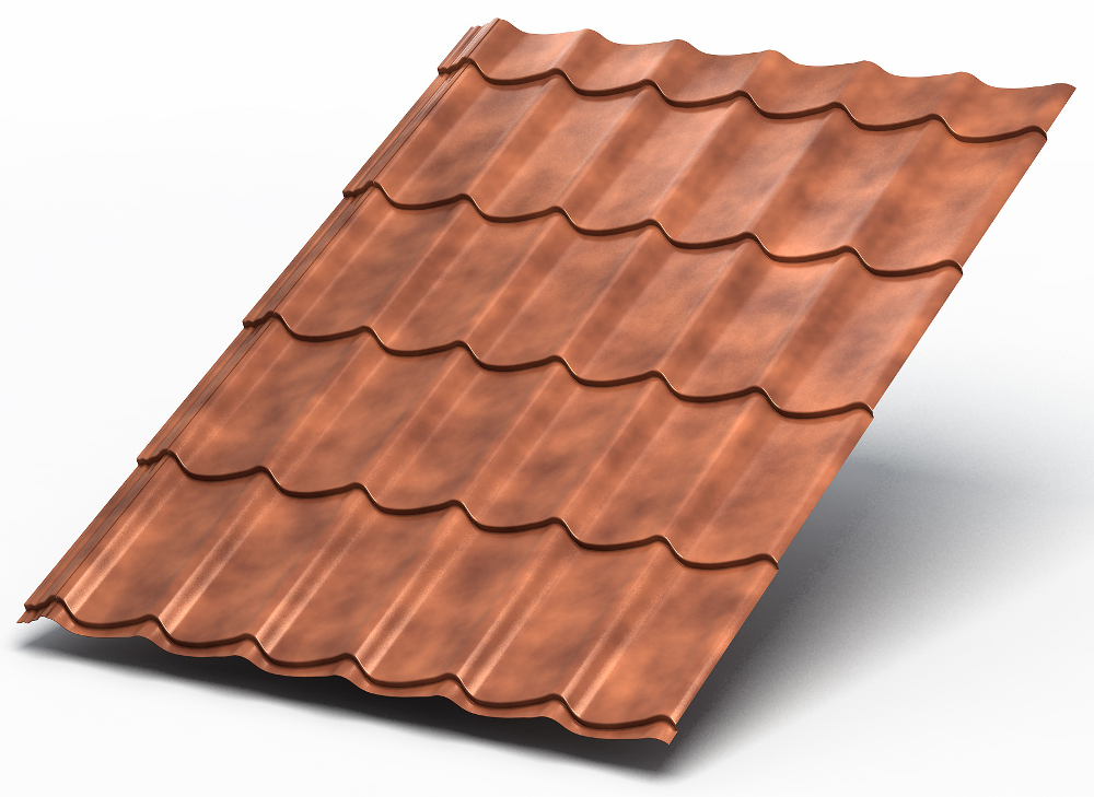 Металлочерепица Ламонтерра, Ламонтерра X, Макси Cloudy купить в Санкт-Петербурге