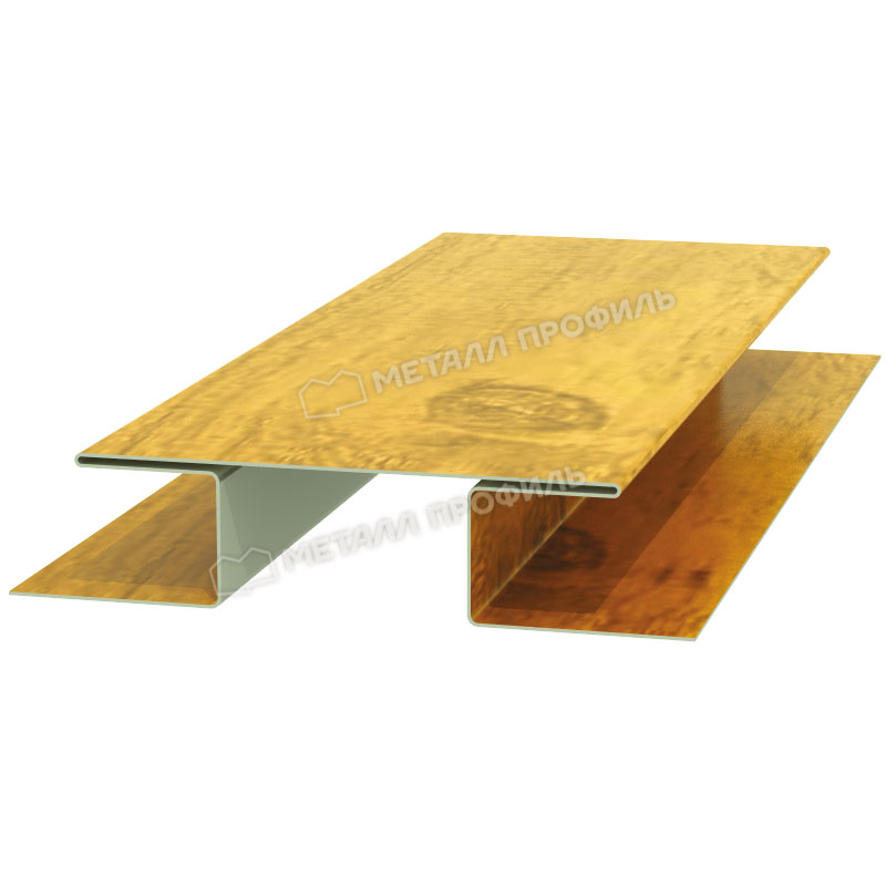 Планка стыковочная сложная 75x3000мм Ecosteel, Ecosteel Matt, Ecosteel Textur купить в Санкт-Петербурге