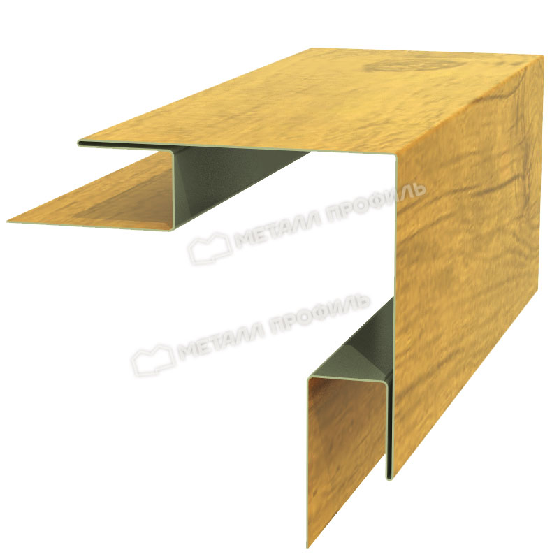 Планка угла наружного сложного 75x75x3000мм Ecosteel, Ecosteel Matt, Ecosteel Textur купить в Санкт-Петербурге