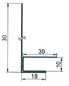 F-профиль увеличенный PE купить в Санкт-Петербурге