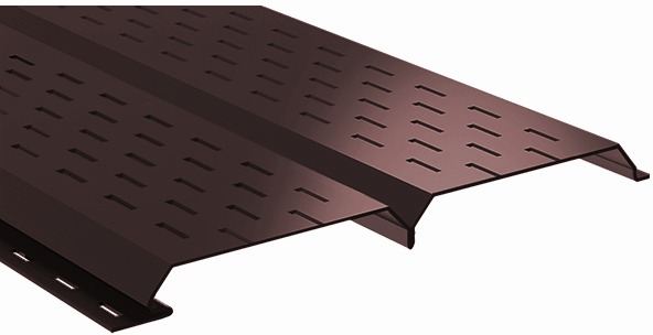 Софит Lбрус перфорированный PE 0.45мм купить в Санкт-Петербурге