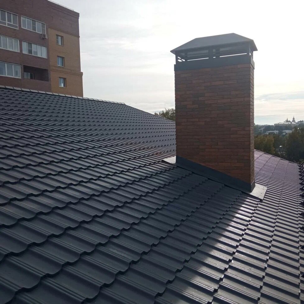 Модульная металлическая черепица Гётеборг 1205х415 мм Rooftop Matte Zn180 0,5мм купить в Санкт-Петербурге