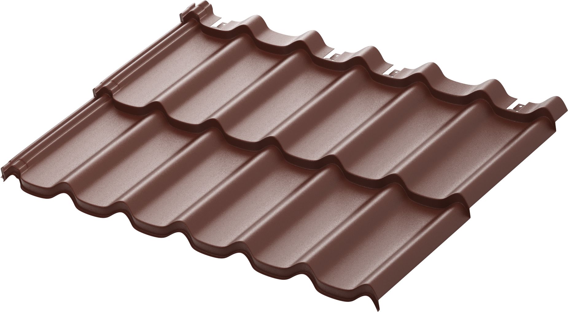 Модульная металлическая черепица Стокгольм 1185х780 Rooftop Matte Zn180 0,5мм купить в Санкт-Петербурге