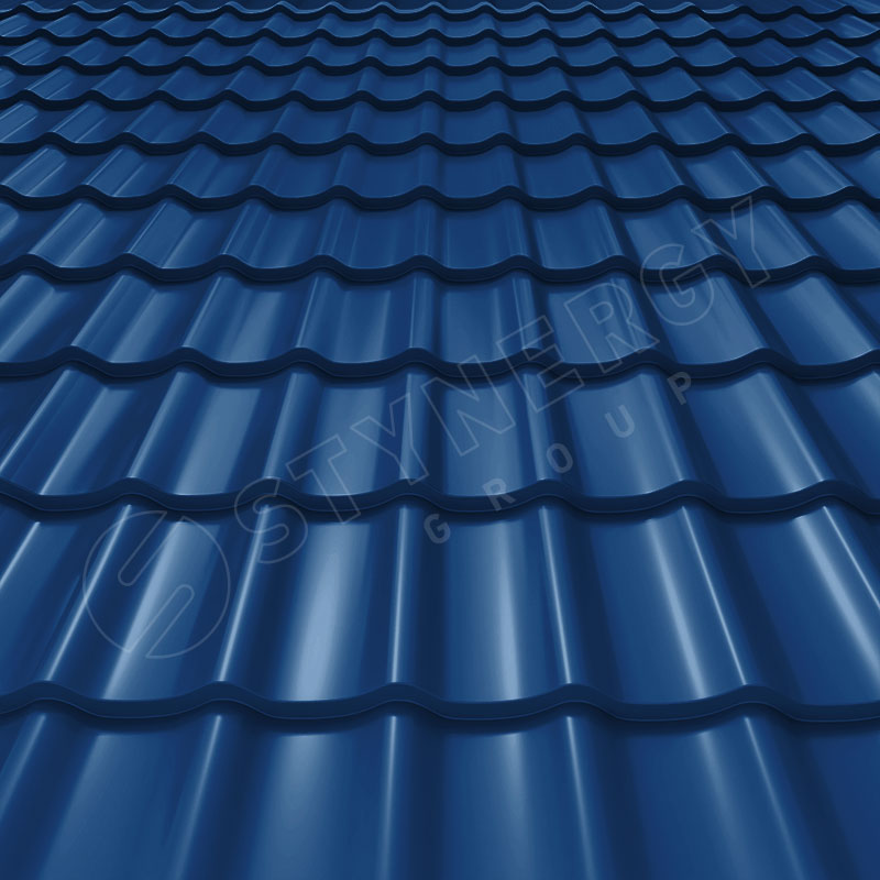 Профиль волнообразный - K PE 0.45мм  купить в Санкт-Петербурге