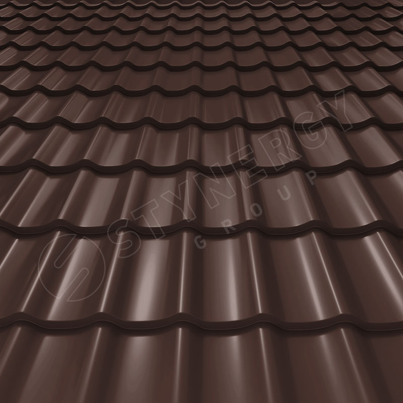 Профиль волнообразный - K PE 0.40мм  купить в Санкт-Петербурге