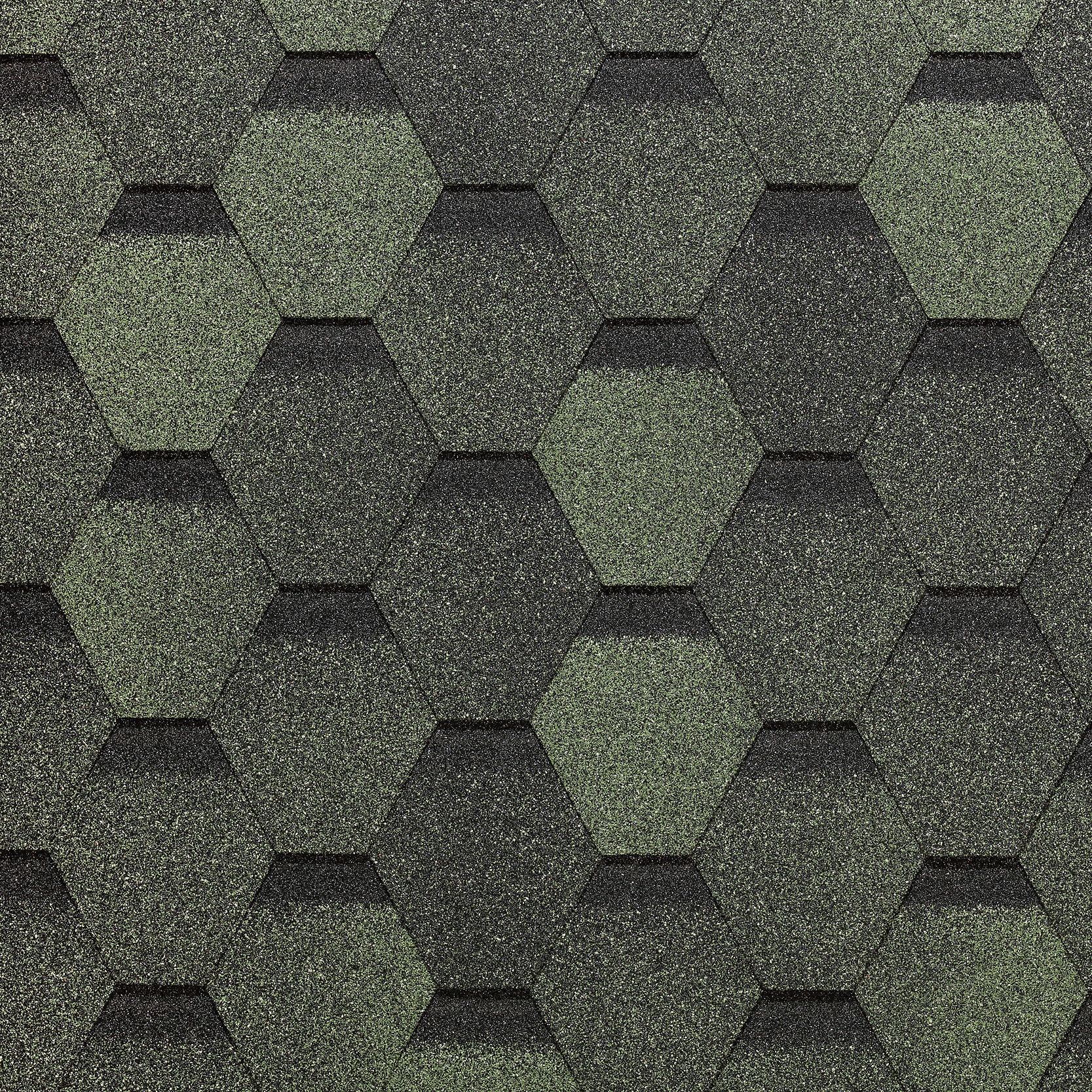 Гибкая черепица Docke Eurasia, коллекция Шестигранник купить в Санкт-Петербурге