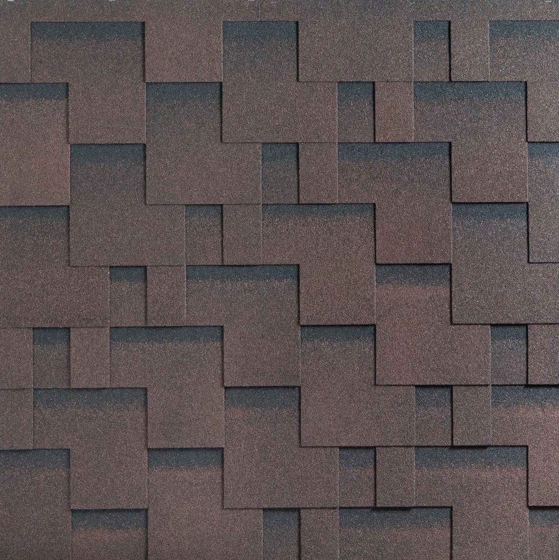 Гибкая черепица Катепал Rocky, цвет каштан купить в Санкт-Петербурге