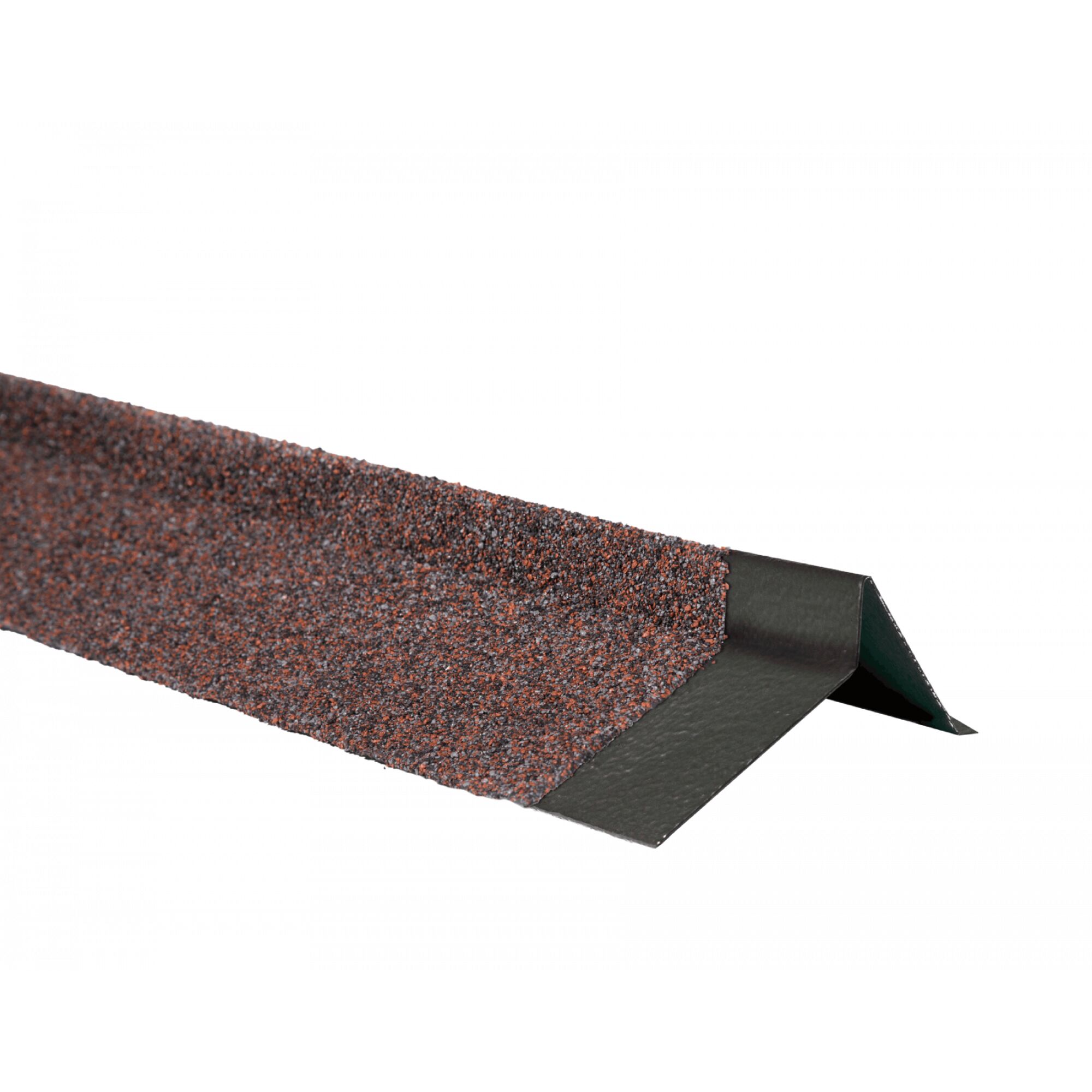 Планка торцевая левая с гранулятом ТехноНиколь терракотовый 1250мм купить в Санкт-Петербурге
