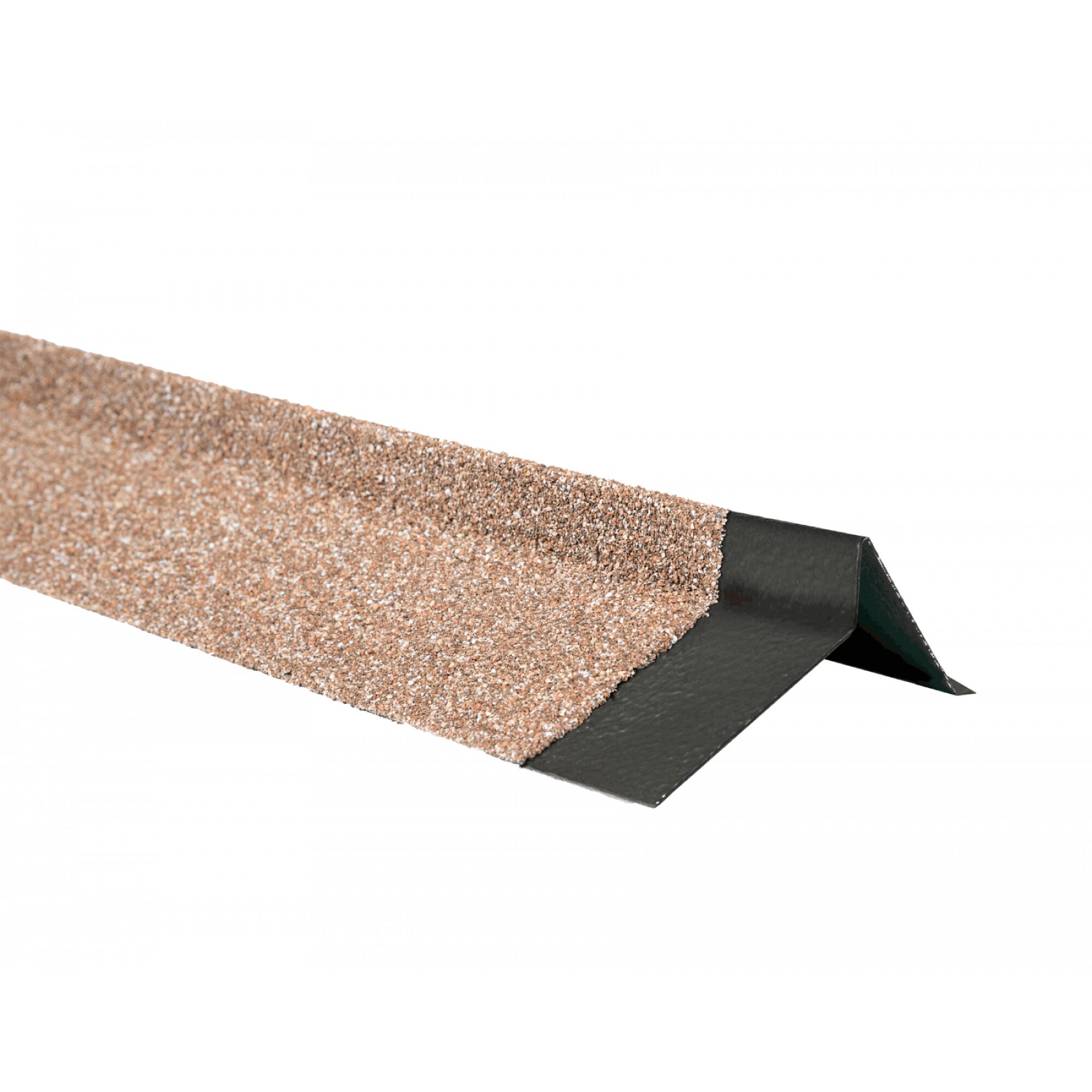 Планка торцевая левая с гранулятом ТехноНиколь терракотовый 1250мм купить в Санкт-Петербурге