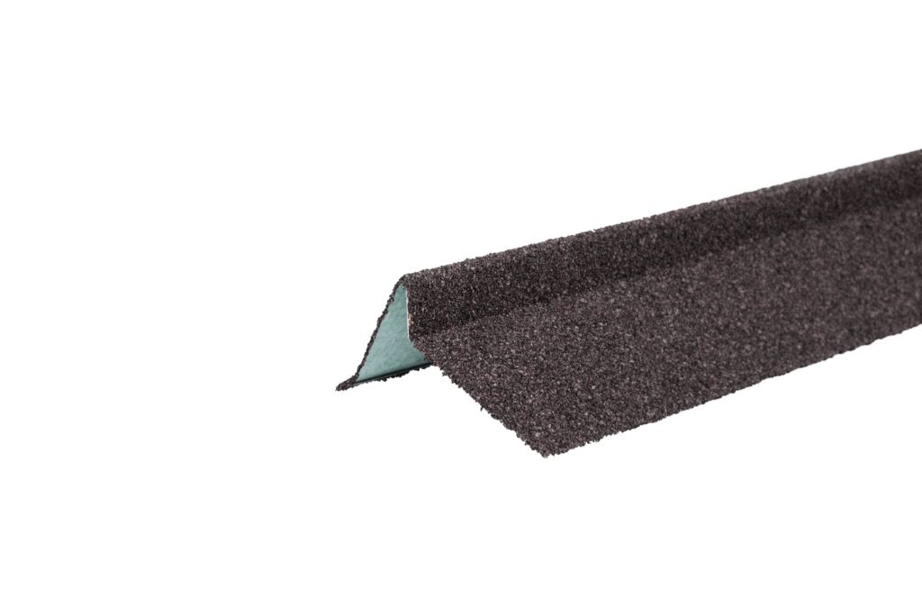 Планка торцевая левая с гранулятом ТН зеленый {75х25х65х5} 1250мм купить в Санкт-Петербурге