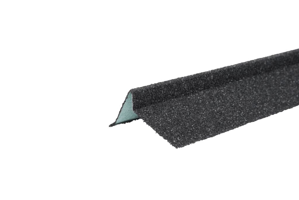 Планка торцевая левая с гранулятом ТН зеленый {75х25х65х5} 1250мм купить в Санкт-Петербурге