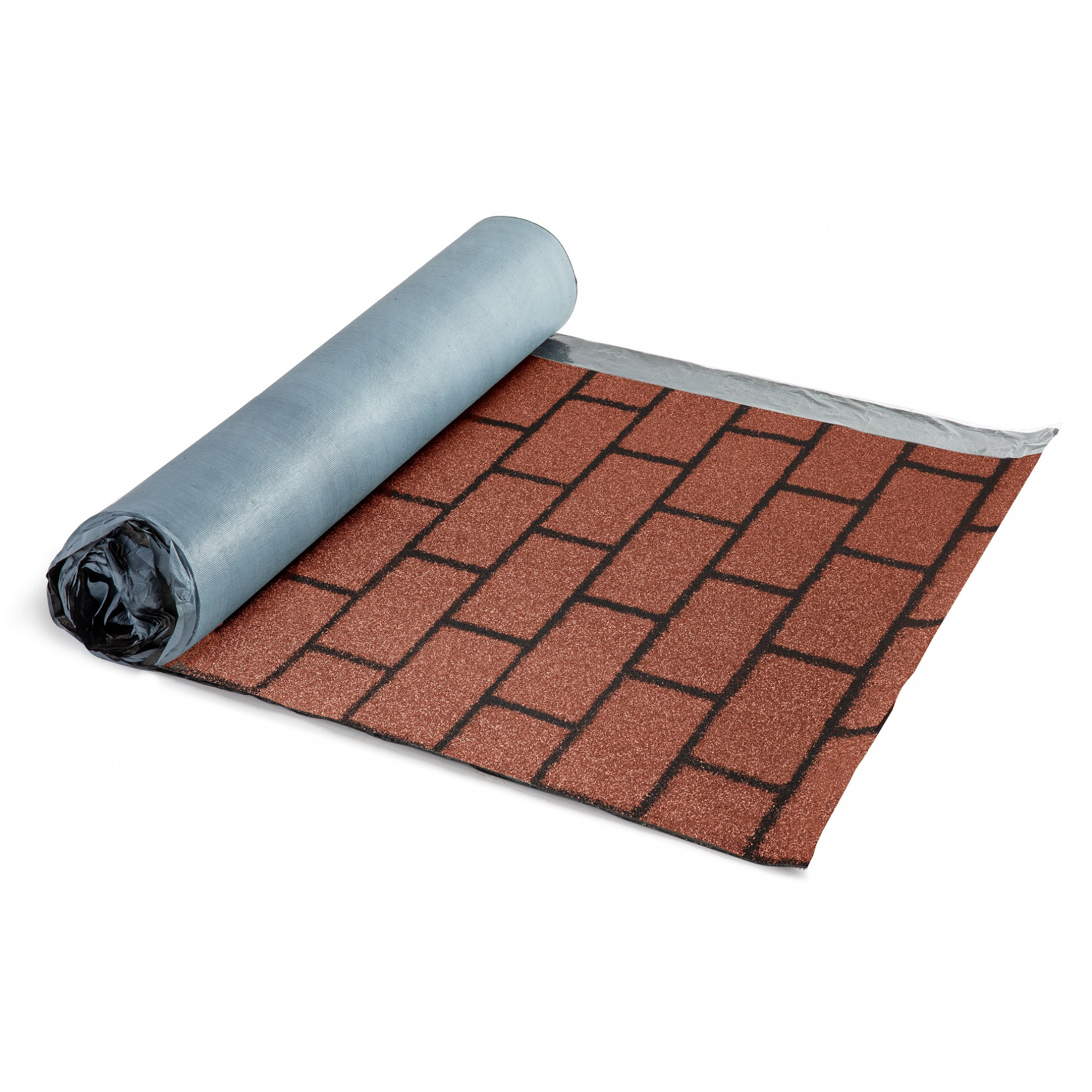 Рулонная черепица ТЕХНОНИКОЛЬ, Кирпичная кладка, 1х8м купить в Санкт-Петербурге