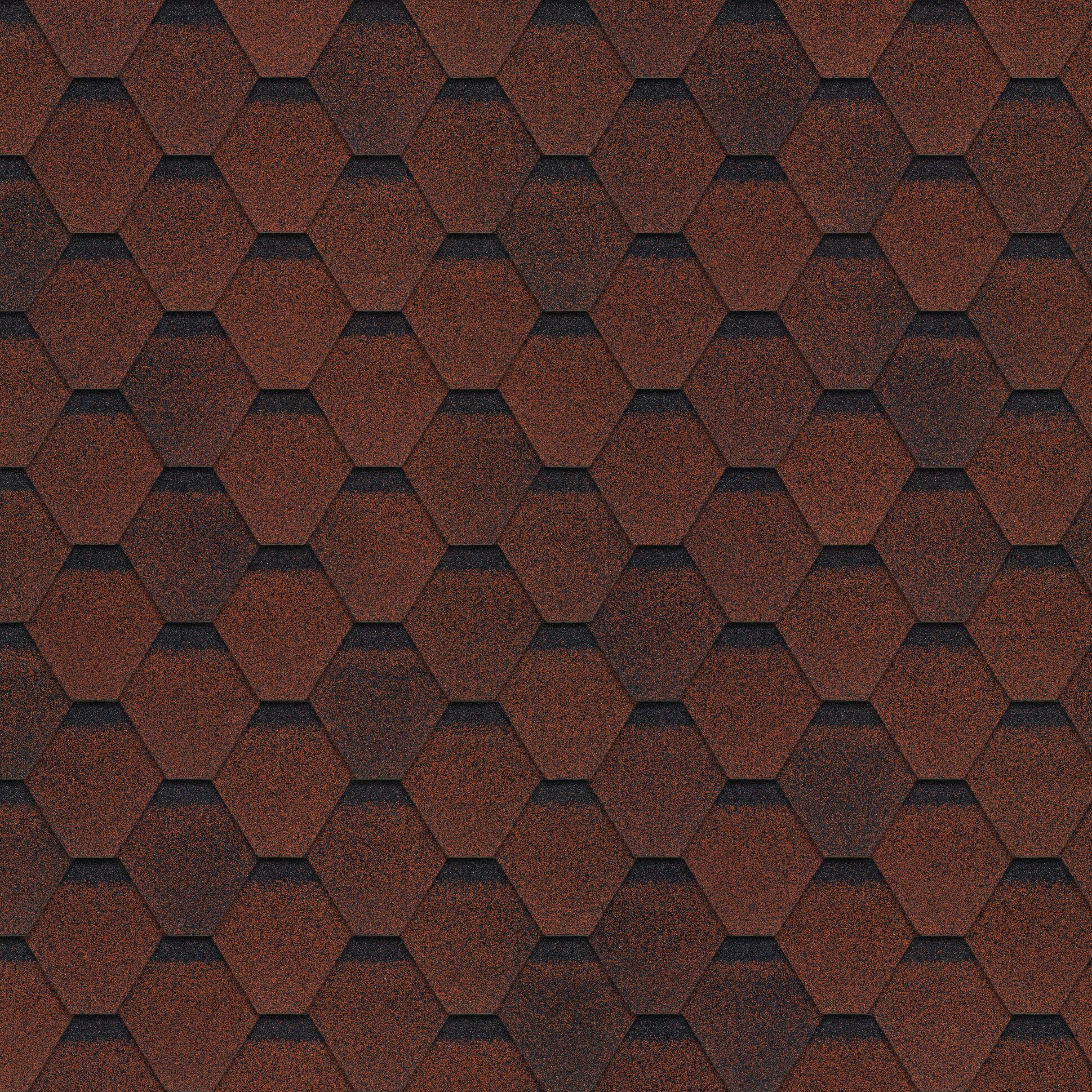 Гибкая черепица Саратов ТехноНиколь Финская Соната красный 3м2/уп купить в Санкт-Петербурге