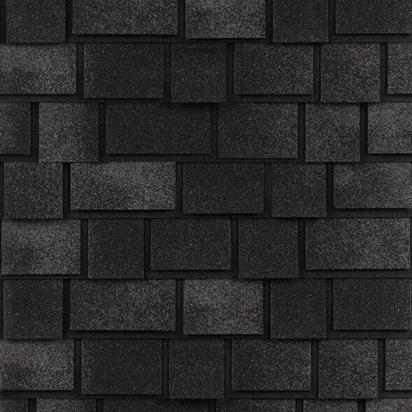 Черепица двуслойная гибкая TRENDUM MAGNUM черный жемчуг 2.32м2 купить в Санкт-Петербурге