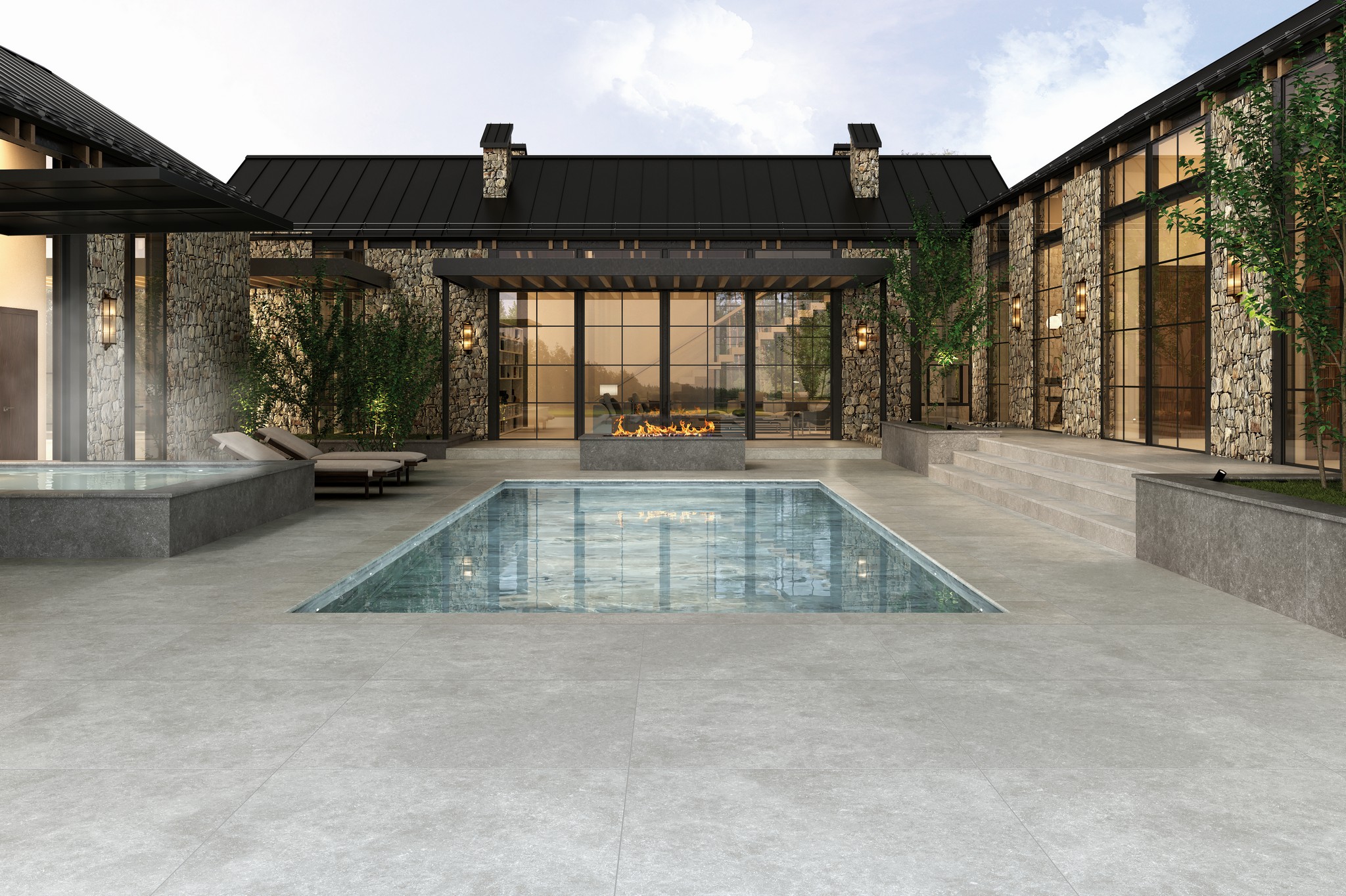 Плитка напольная Ardenas Gris 60х120х0.92 матовый 2шт/упак Exagres купить в Санкт-Петербурге