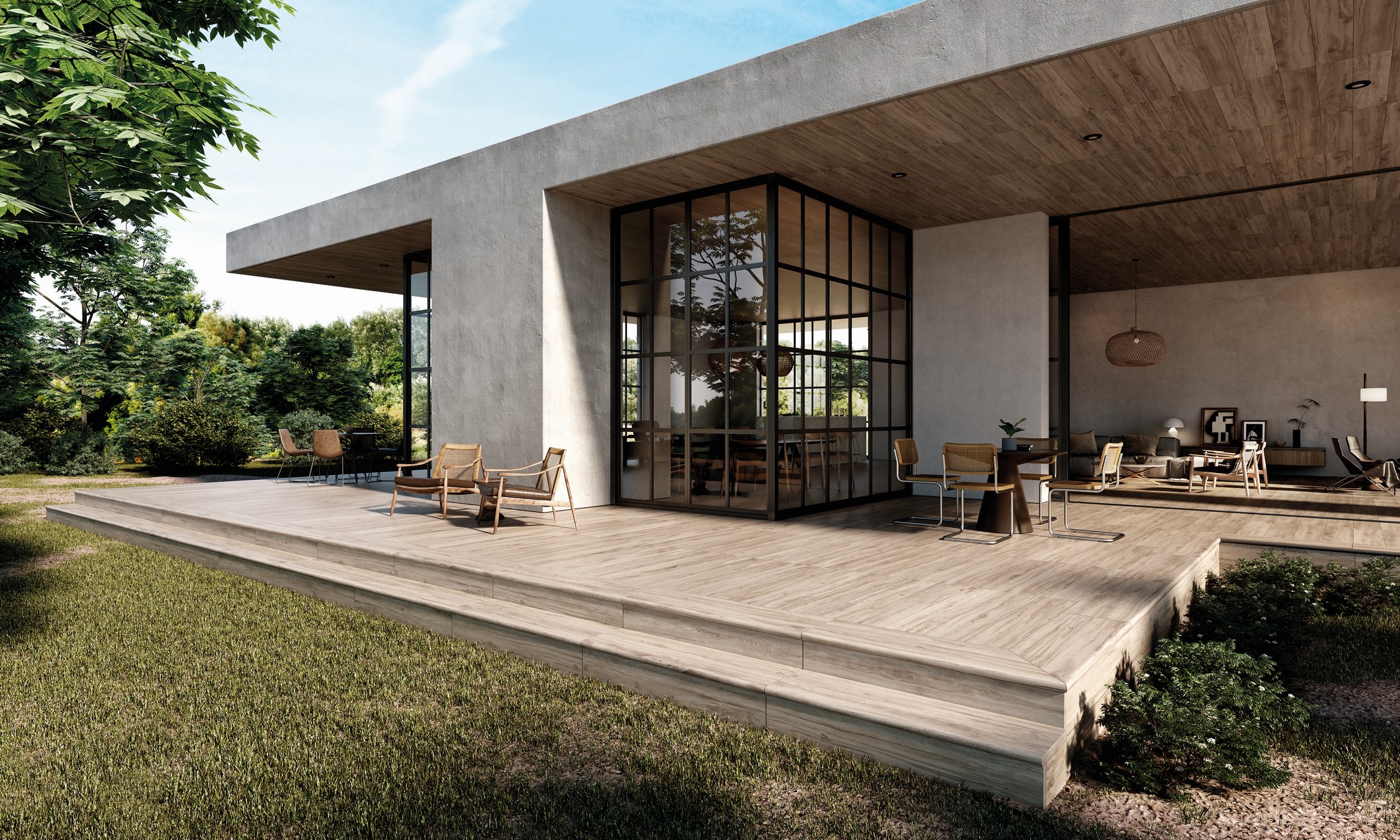 Ступень фронтальная Peldano Recto Lizana Haya 33х120х1.2см матовая 2шт/уп Exagres купить в Санкт-Петербурге