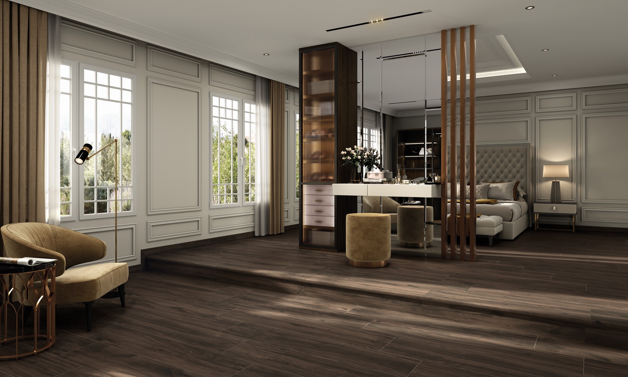 Плитка напольная клинкерная Lizana Nogal 25х150х0.9см матовая 3шт/1.12м2/уп Exagres купить в Санкт-Петербурге