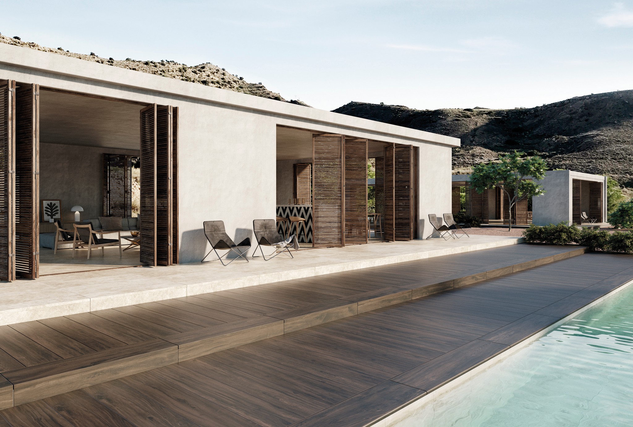 Ступень фронтальная Peldano Recto Lizana Nogal 33х120х1.2см матовая 2шт/уп Exagres купить в Санкт-Петербурге