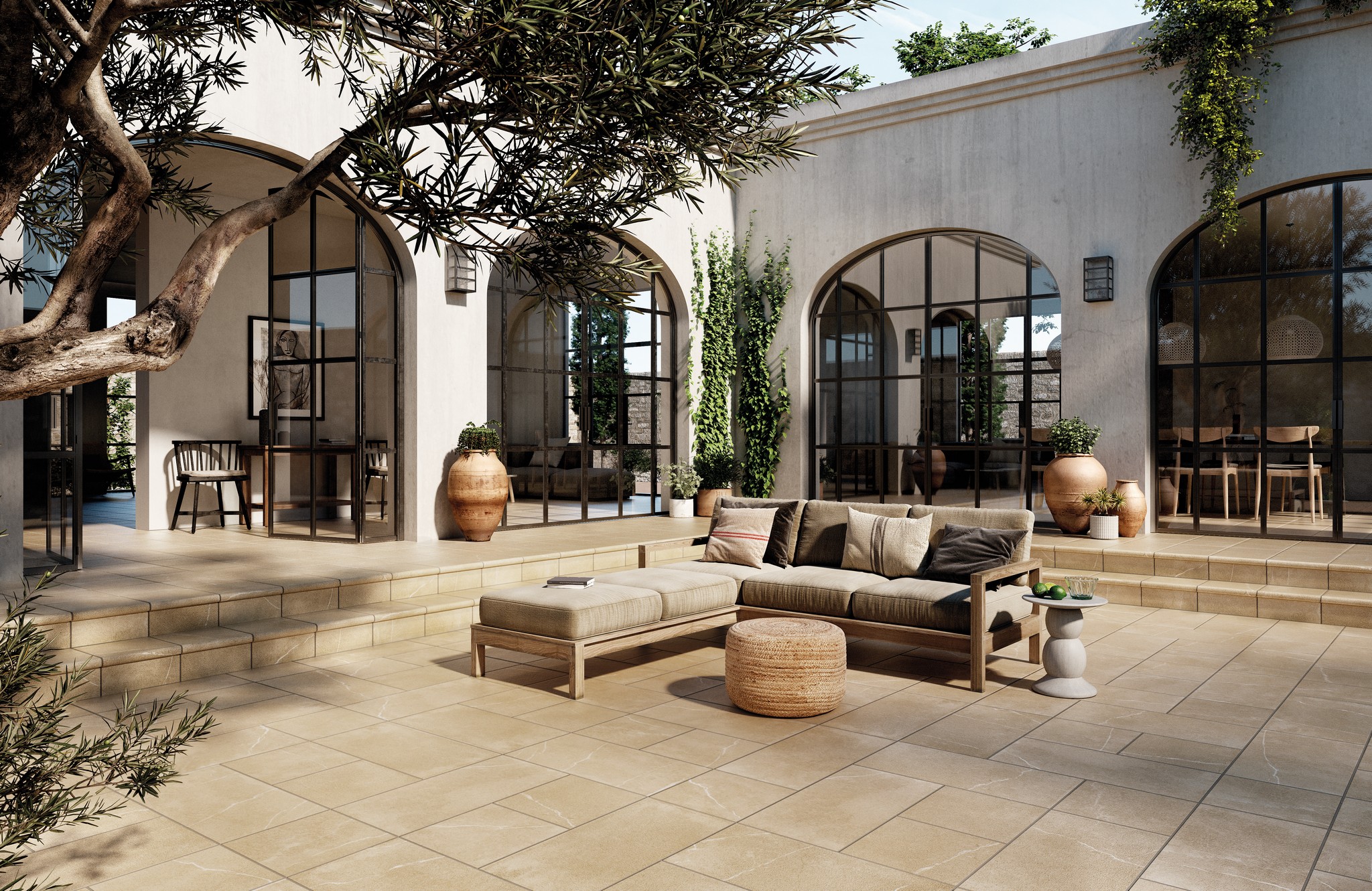 Ступень фронтальная Peldano Florentino Albaroc Boal 33х33х1.3 матовая Exagres купить в Санкт-Петербурге