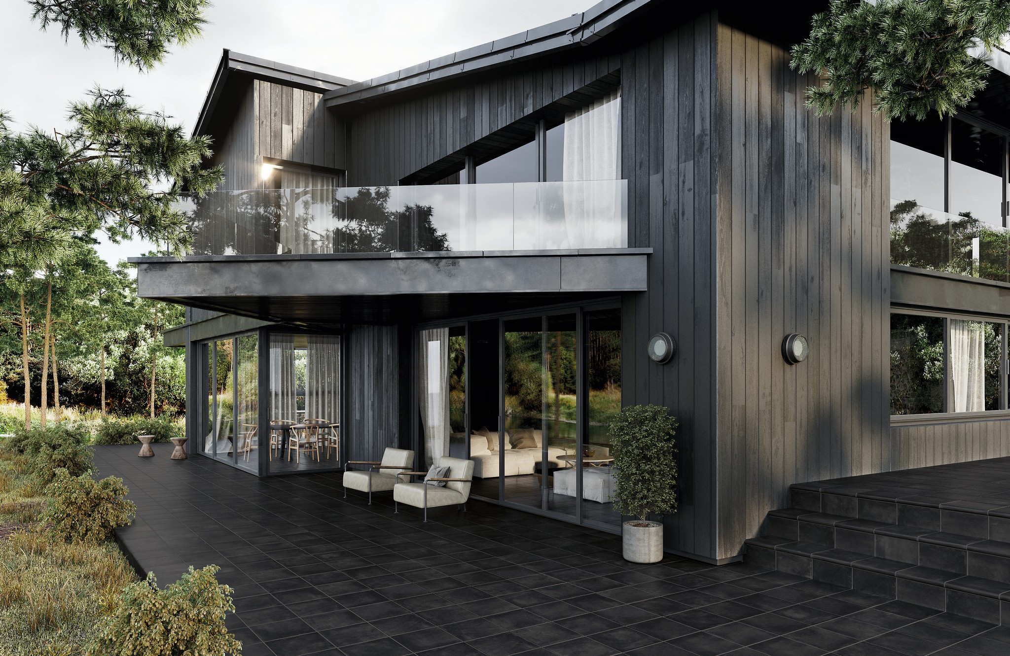 Ступень угловая Cartabon Florentino Portland Black 33х33х1.4 антислип 1шт/упак Exagres купить в Санкт-Петербурге