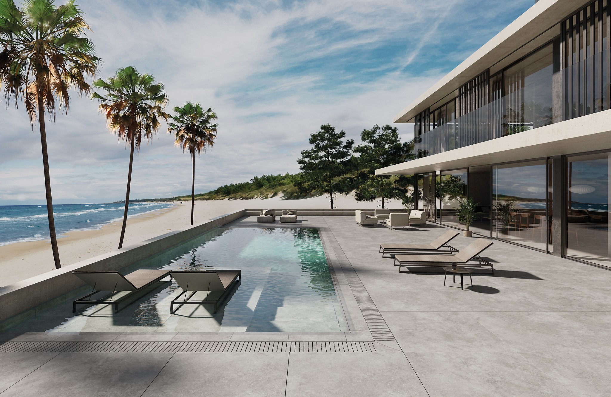 Плитка напольная Provenza Grigio 60х120х0.92 матовый 2шт/упак Exagres купить в Санкт-Петербурге