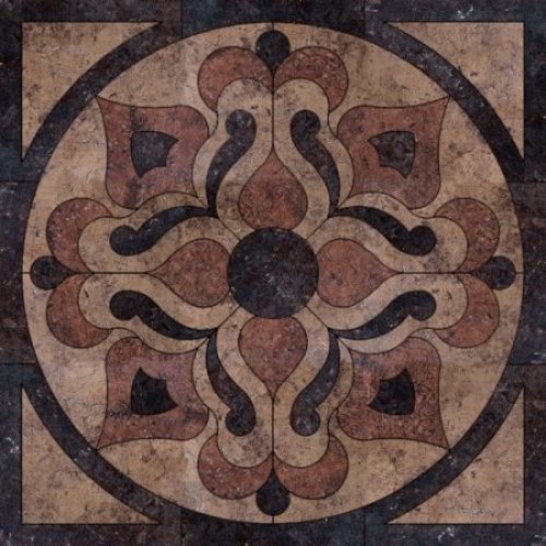 Декор Roseton Metalica 66х66х1 матовый шт/упак Exagres купить в Санкт-Петербурге