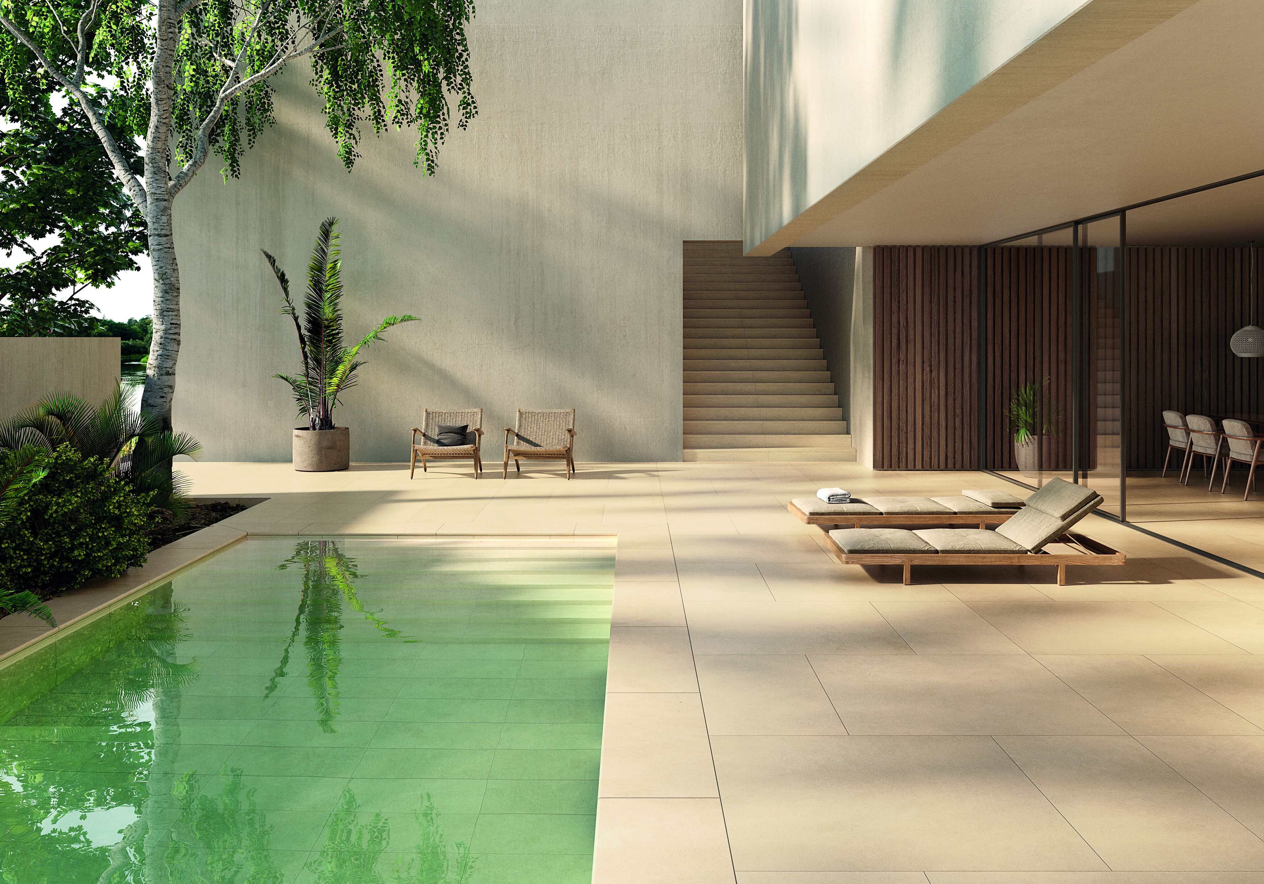 Плитка напольная клинкерная Essenza Sabbia 60х120х0.92см антислип 2шт/1.44м2/уп Exagres купить в Санкт-Петербурге