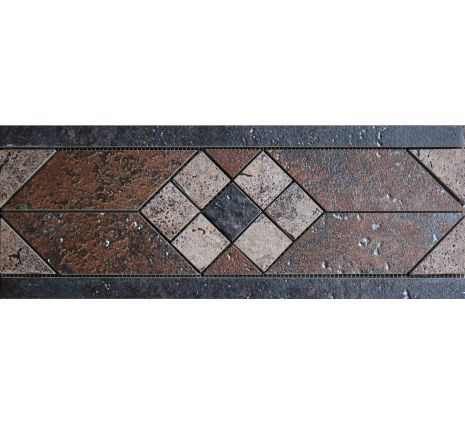 Бордюр Lst Metalica 120*330*10 мм Exagres купить в Санкт-Петербурге