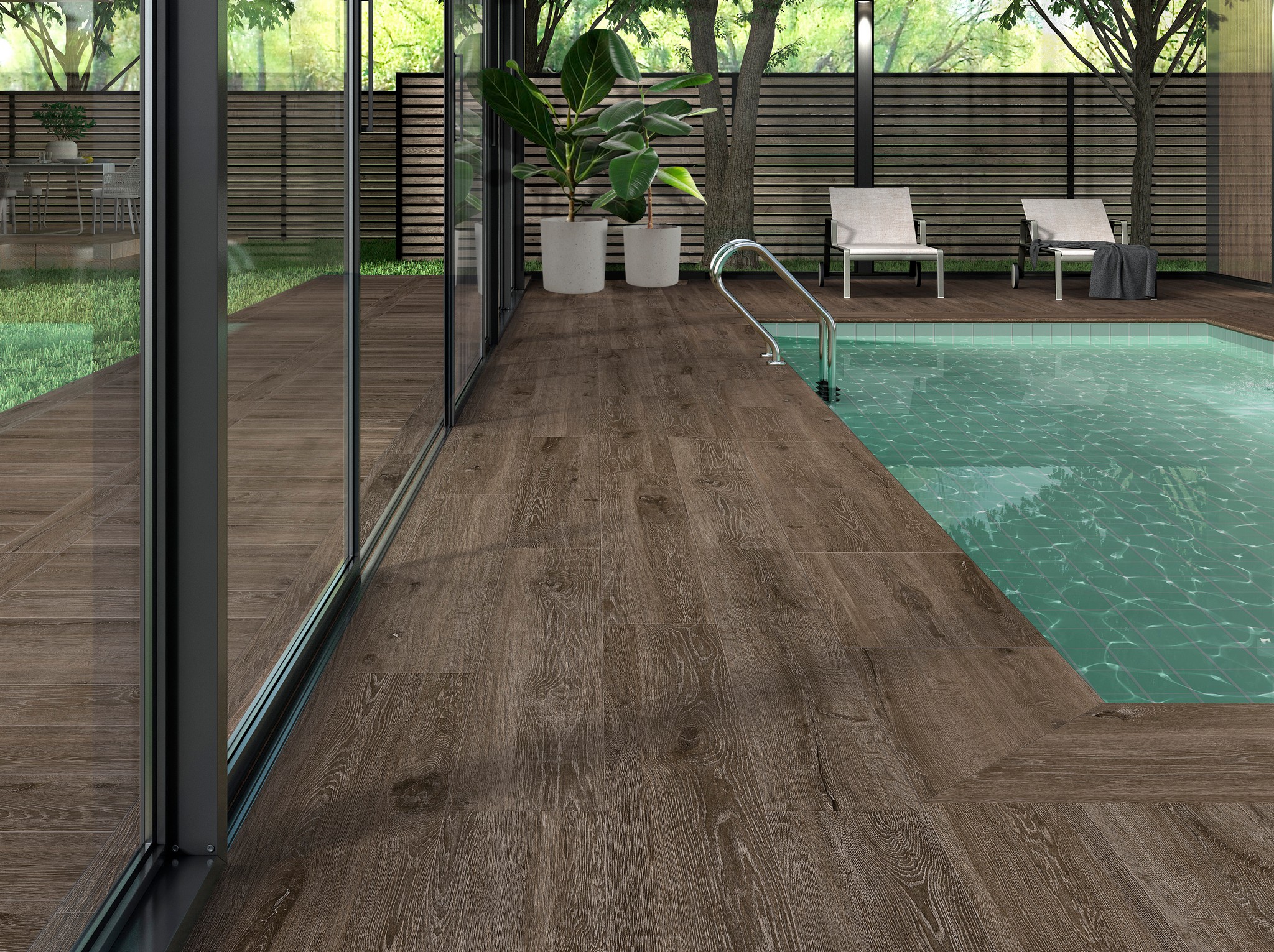 Напольная плитка Yoho Teca 14.5х120х0.9 под дерево Exagres купить в Санкт-Петербурге