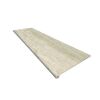 Ступень фронтальная Peldano Marble Travertino Beige 33х120х1.4 матовая Gres de Aragon купить в Санкт-Петербурге