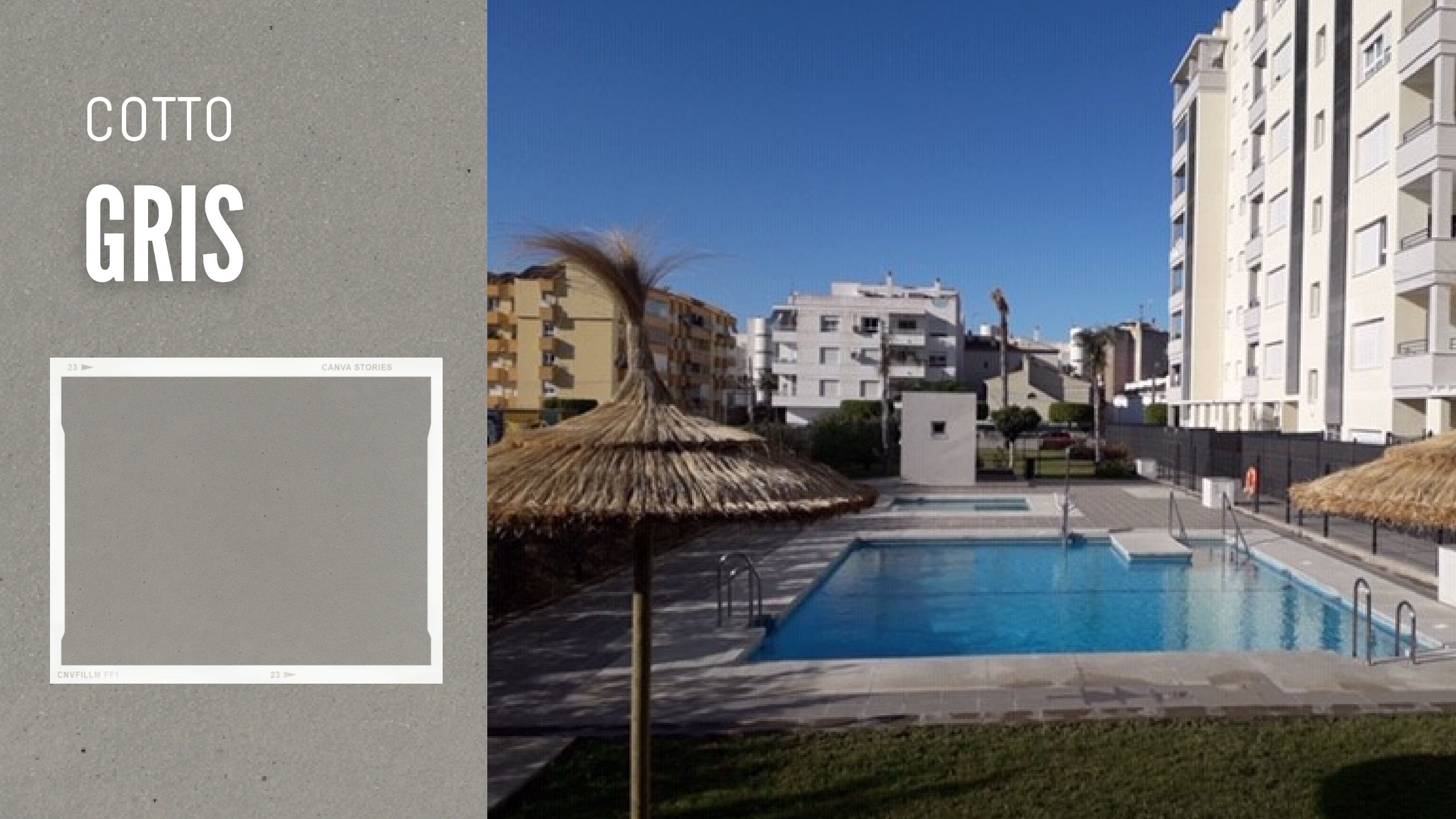 Ступень фронтальная Peldano Cotto Gris 24.4х33х1.8 матовая Gres de Aragon купить в Санкт-Петербурге