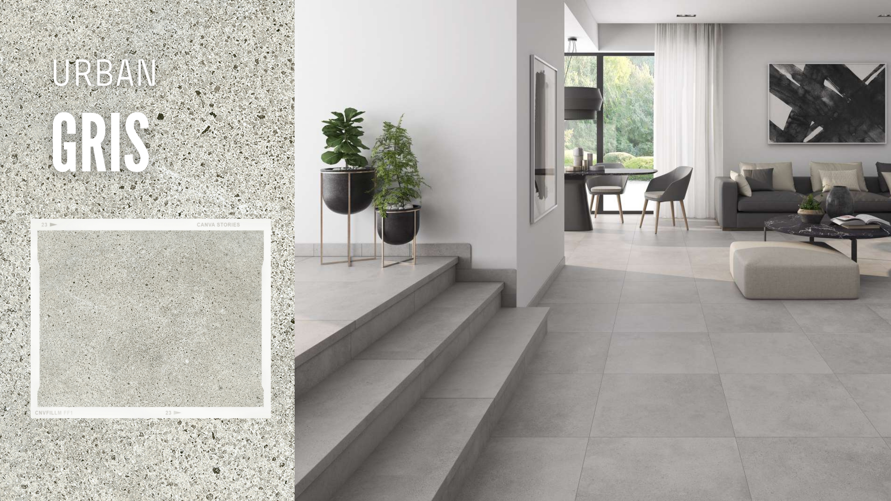 Ступень фронтальная Peldano Urban Gris 29.7х33х1.4 антислип Gres de Aragon купить в Санкт-Петербурге