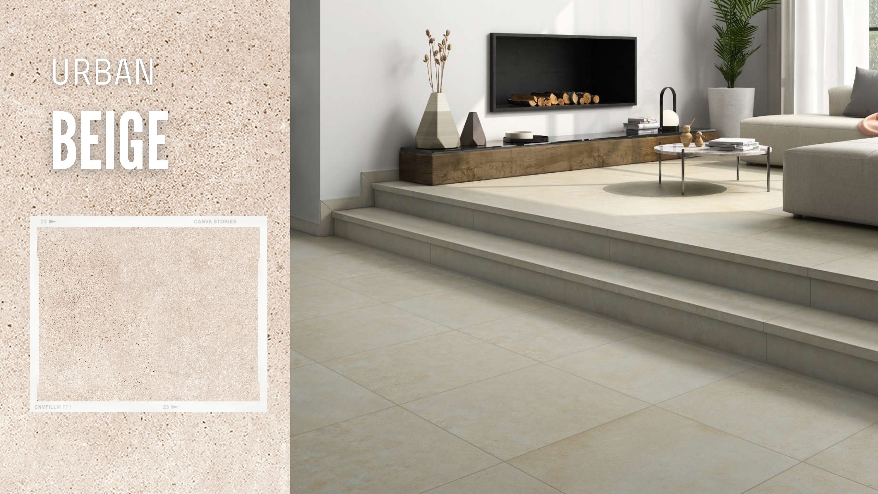 Ступень фронтальная Peldano Urban Beige 119.7х31.5х1.4 антислип Gres de Aragon купить в Санкт-Петербурге