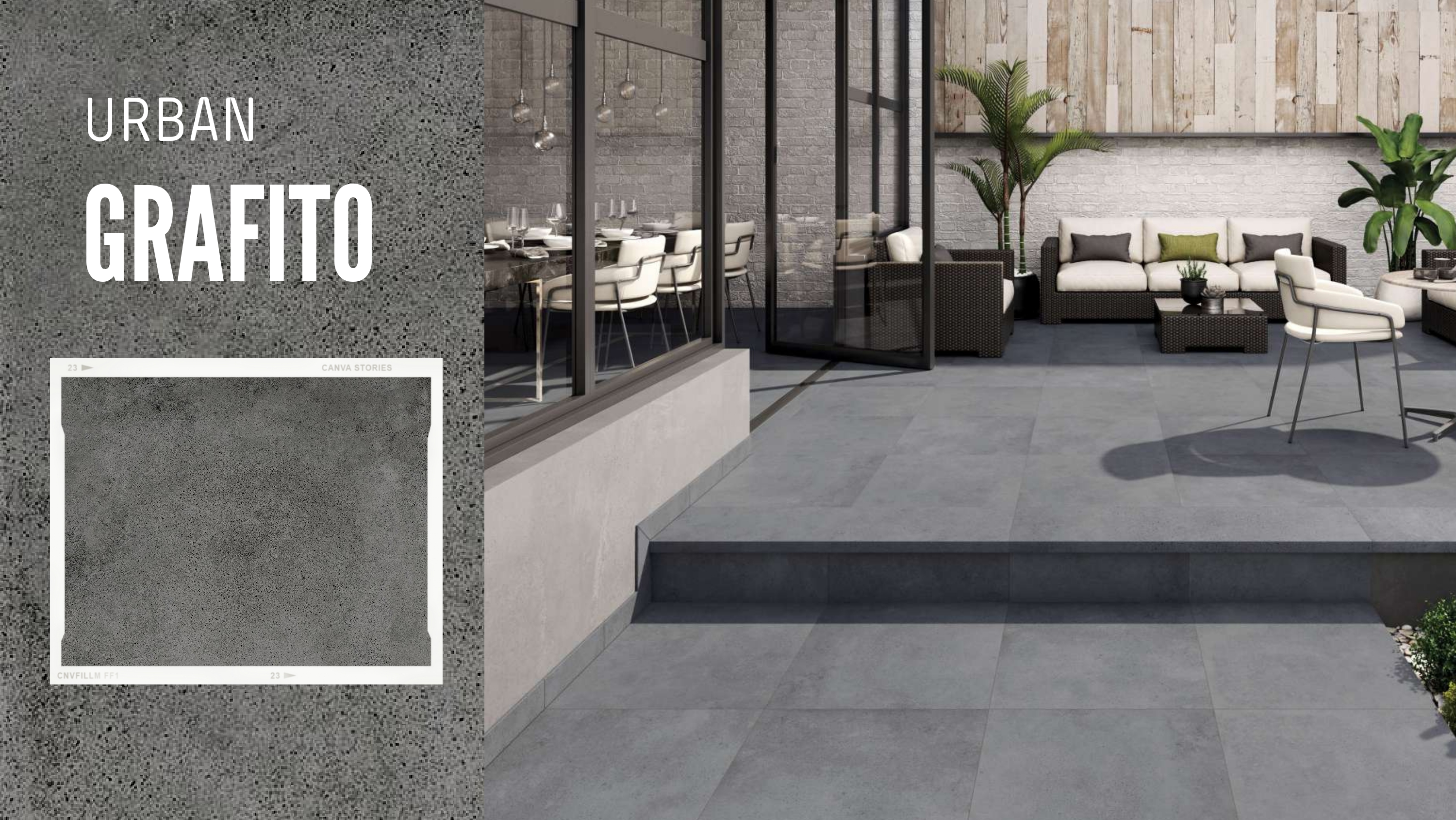 Ступень фронтальная Peldano Urban Grafito 29.7х33х1.4 антислип Gres de Aragon купить в Санкт-Петербурге